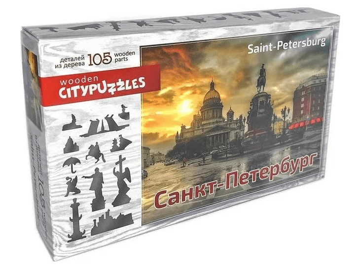 Пазл Wooden Citypuzzles: Санкт-Петербург
