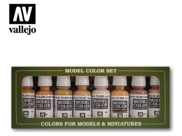 Набор красок Vallejo Model Color: Faces &amp; Skintones 70.124