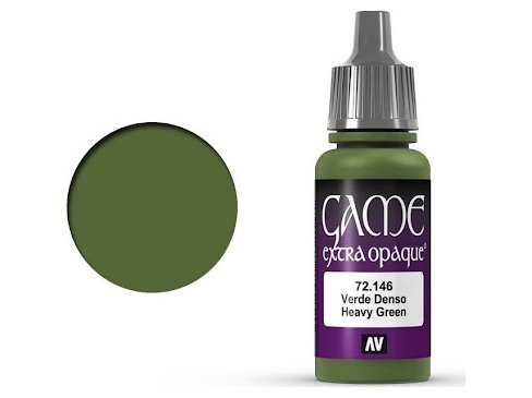 Краска Vallejo Game Extra Opaque: Heavy Green 72.146