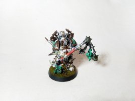 Warhammer 40k Series 3 Death Guard Plague Marine with Flail (Pro-Painted)