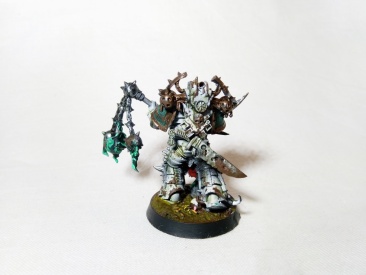 Warhammer 40k Series 3 Death Guard Plague Marine with Flail (Pro-Painted)