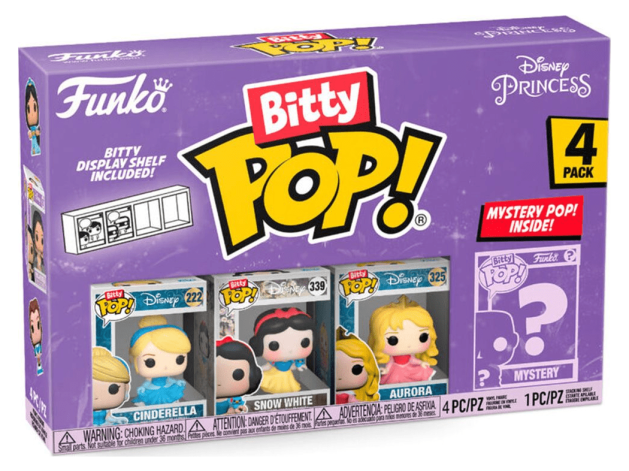 Набор фигурок Bitty POP! Disney Princess (Золушка)