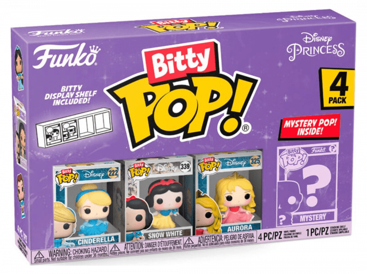 Набор фигурок Bitty POP! Disney Princess (Золушка)