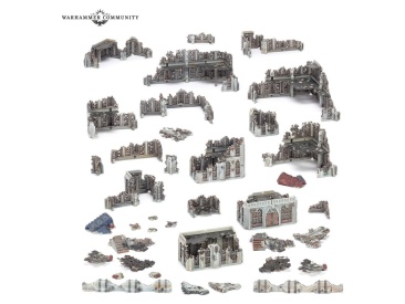 Legions Imperialis: Civitas Imperialis Ruined Buildings (предзаказ 2025)