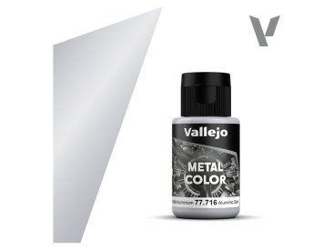 Краска Vallejo Metal Color: Semi Matt Aluminium 77.716 (32 мл)
