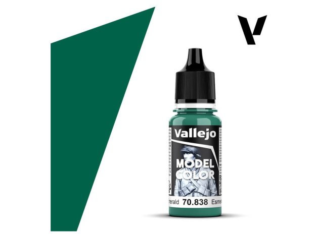 Краска Vallejo Model Color: Emerald 70.838