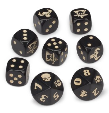 Kill Team: Orks Dice Set