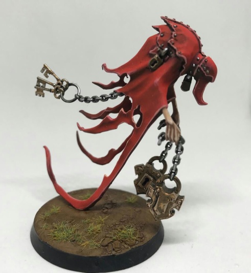 Warhammer Age of Sigmar Nighthaunt Spirit Torment x1 (Pro-Painted, Mint Dragon 2018 3-rd place)