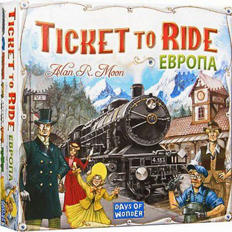 Ticket to Ride: Европа (3-е рус. изд.)