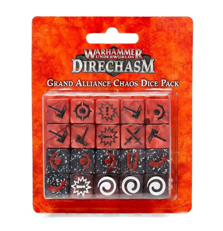 Warhammer Underworlds: Direchasm Grand Alliance Chaos Dice Pack