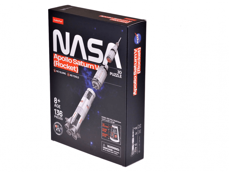 3D-пазл Rocket Apollo Saturn V