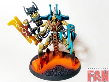 Warhammer 40k Necron Skorpekh Lord (Pro-Painted)