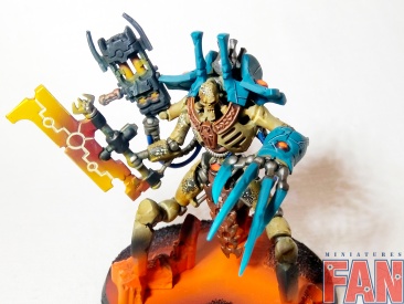 Warhammer 40k Necron Skorpekh Lord (Pro-Painted)