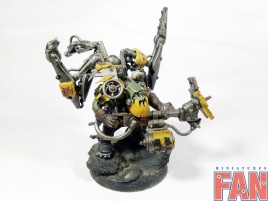 Warhammer 40k Bad Moons Ork Big Mek Boss conversion (Pro-Painted)