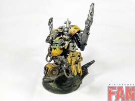 Warhammer 40k Bad Moons Ork Big Mek Boss conversion (Pro-Painted)