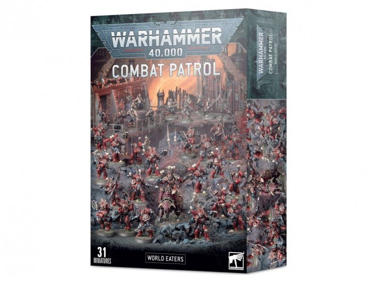 Combat Patrol: World Eaters (предзаказ 2023, Warhammer 40k)