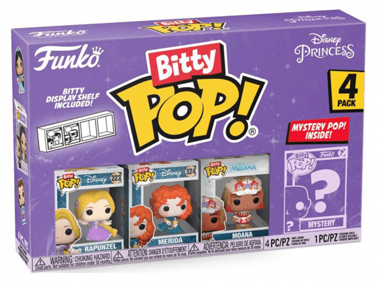Набор фигурок Bitty POP! Disney Princess (Рапунцель)