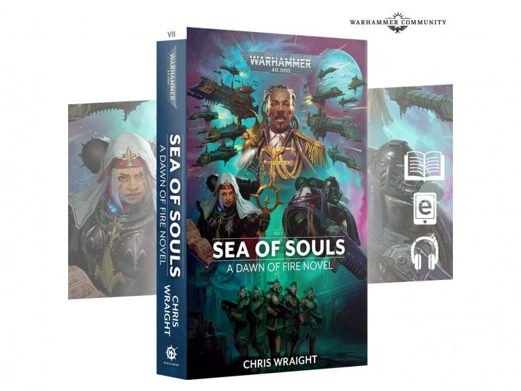 Dawn of Fire: Sea of Souls (Paperback) (предзаказ 2023, Warhammer 40k)