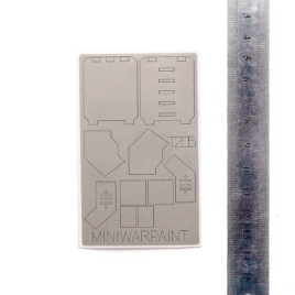 Окрасочная маска Warhammer Rhino MKII, MiniWarPaint