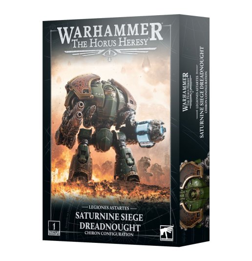 Saturnine Siege Dreadnought – Chiron Configuration (предзаказ 2025, GW Direct)