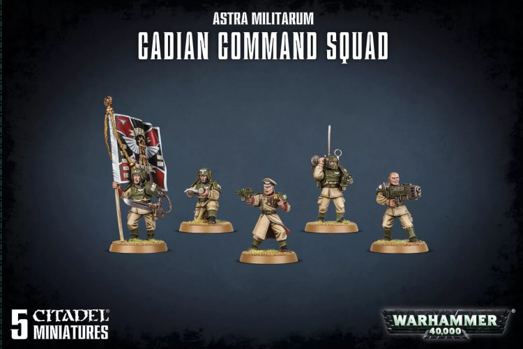 Cadian Command Squad 2019