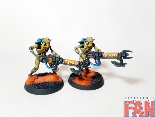 Warhammer 40k Necron Warriors x10 (Painted)