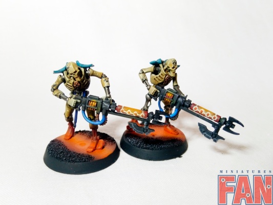 Warhammer 40k Necron Warriors x10 (Painted)