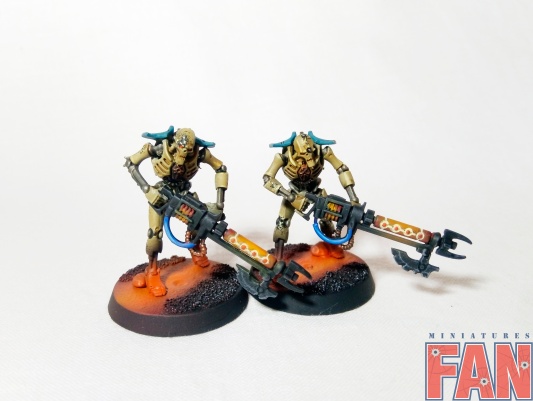 Warhammer 40k Necron Warriors x10 (Painted)