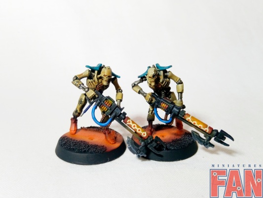 Warhammer 40k Necron Warriors x10 (Painted)