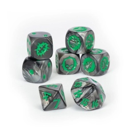 Blood Bowl: Black Orc Team Dice Set