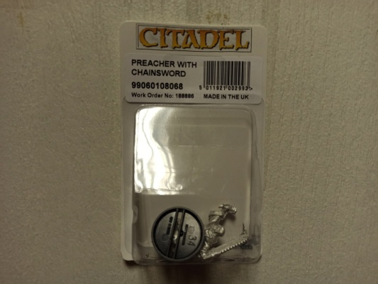 Preacher with Chainsword