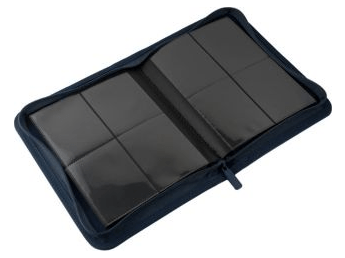 Альбом Blackfire Premium Zip-Album (с листами по 2x2 кармашка): Синий