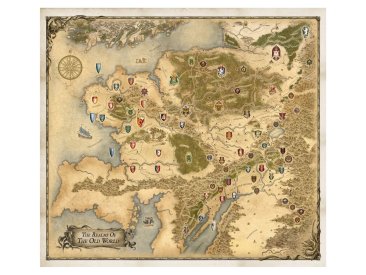 Map of the Old World (предзаказ 2024, The Old World)