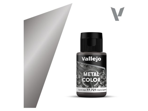 Краска Vallejo Metal Color: Burnt Iron 77.721 (32 мл)