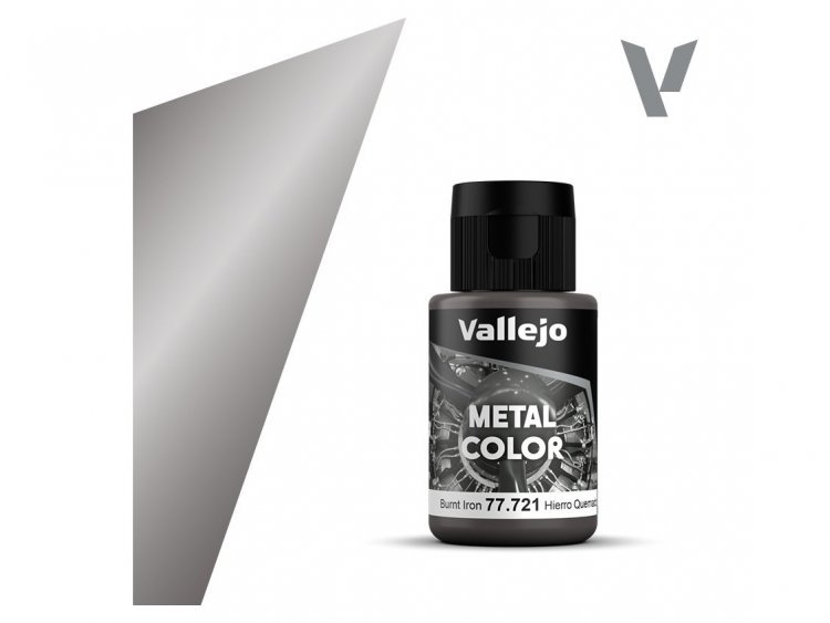 Краска Vallejo Metal Color: Burnt Iron 77.721 (32 мл)