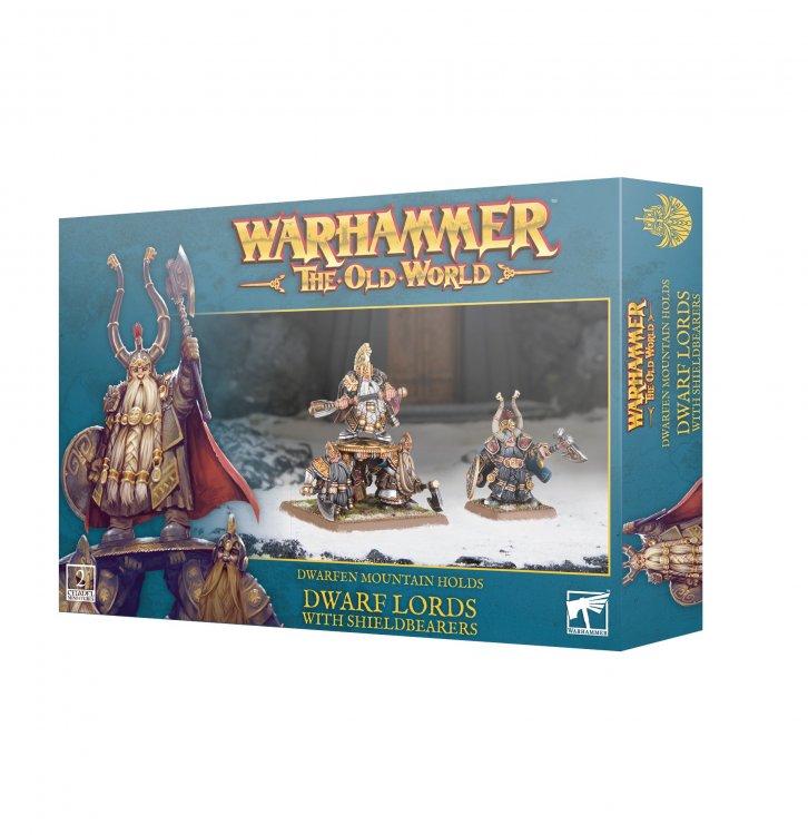 Dwarf Lords with Shieldbearers (The Old World)