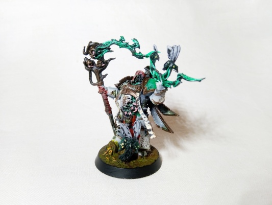 Warhammer 40k CSM Death Guard Malignant Plaguecaster (Pro-Painted)