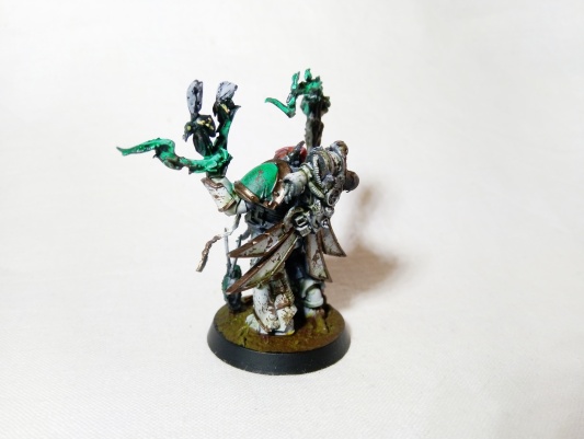 Warhammer 40k CSM Death Guard Malignant Plaguecaster (Pro-Painted)