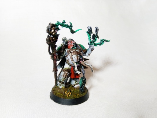 Warhammer 40k CSM Death Guard Malignant Plaguecaster (Pro-Painted)