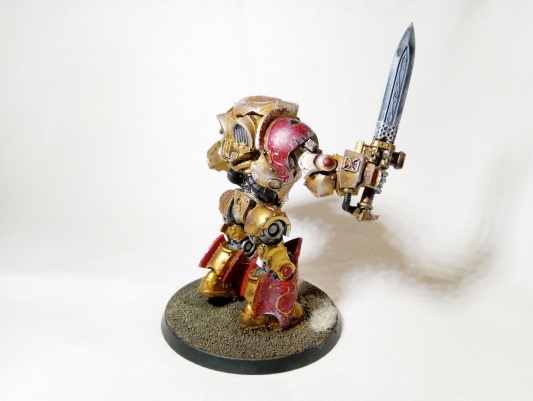 Warhammer 30k / 40k FW Legio Custodes Contemptor Galatus Dreadnought (Pro-Painted)