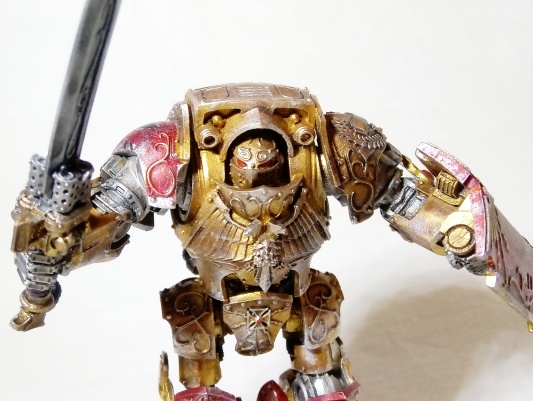 Warhammer 30k / 40k FW Legio Custodes Contemptor Galatus Dreadnought (Pro-Painted)