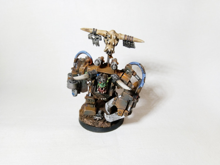 Warhammer 40k Ork Ghazghkull Thraka (OOP, Pro-Painted)