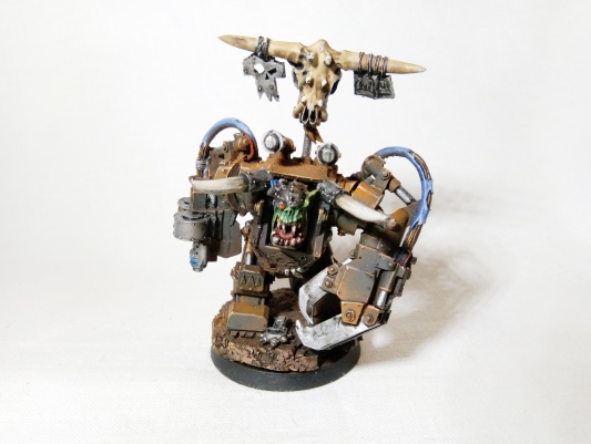 Warhammer 40k Ork Ghazghkull Thraka (OOP, Pro-Painted)