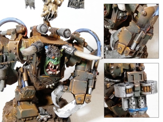 Warhammer 40k Ork Ghazghkull Thraka (OOP, Pro-Painted)