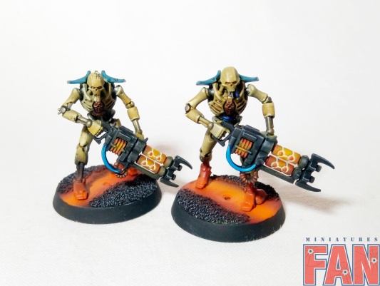 Warhammer 40k Necron Warriors  (Pro-Painted)