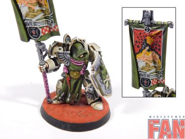 Warhammer 40000 Dark Angels Deathwing Knights Squad x5 (Pro-Painted)