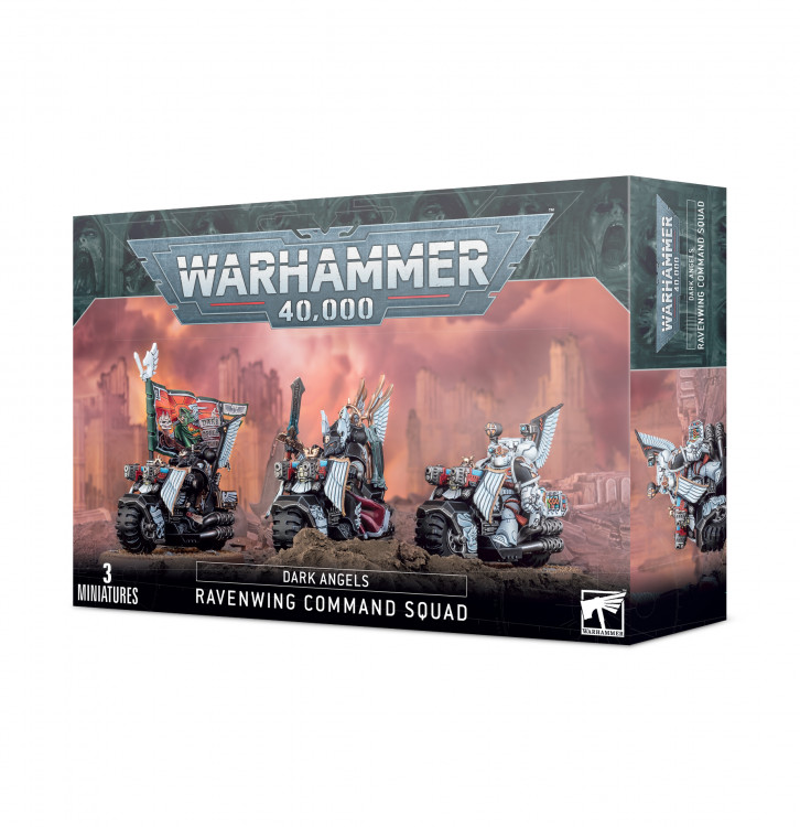 Ravenwing Command Squad (Warhammer 40k, Dark Angels, Space Marines)