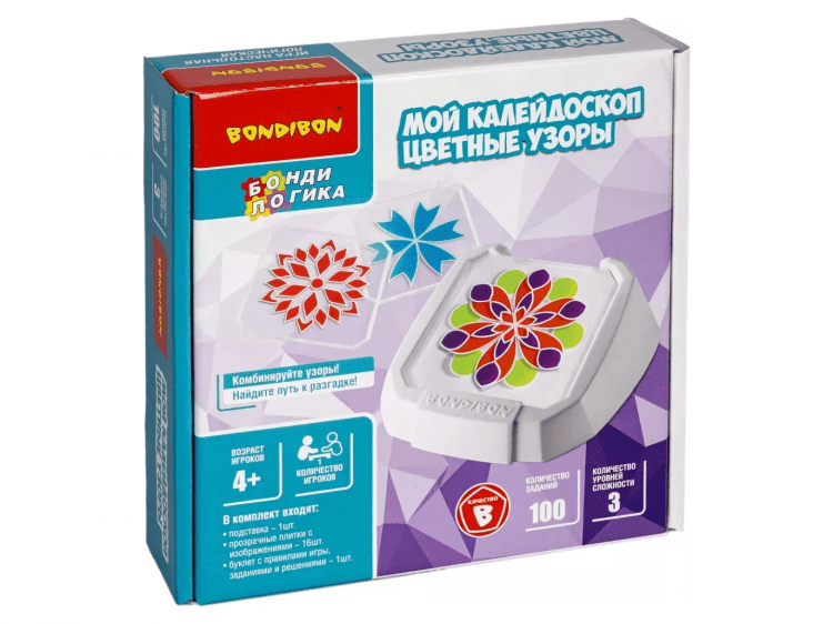 Мой калейдоскоп: Цветные узоры
