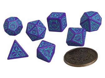 Набор кубиков The Witcher Dice Set: Dandelion – Half a Century of Poetry, 7 шт.
