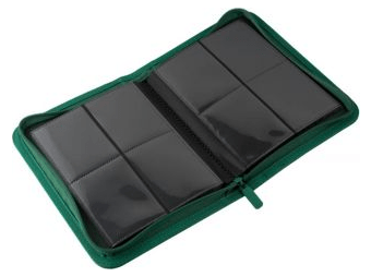 Альбом Blackfire Premium Zip-Album (с листами по 2x2 кармашка): Зелёный